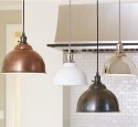 Industrial pendant lighting fixtures