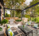 Patio decor with plants