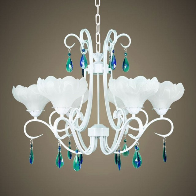 Antique white lighting fixtures