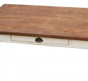 White coffee table legs