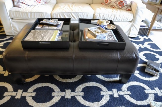Coffee table to ottoman