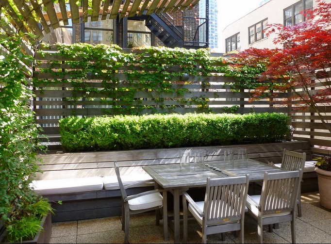 Patio decor white flag pole