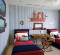 Boy room ideas red