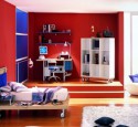 Boy room ideas red