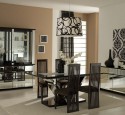 Wall mirrors dining room