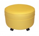 Ottoman coffee table on wheels