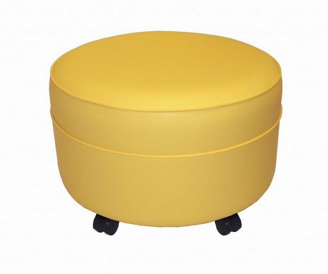 Ottoman coffee table on wheels