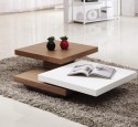 Elegant white coffee table