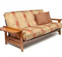 Futon covers coral