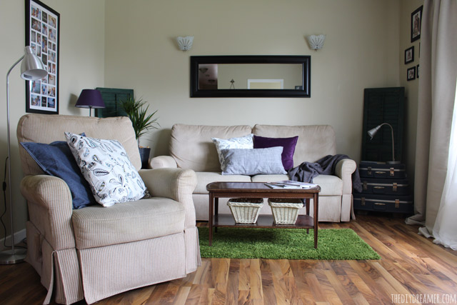 Some variants of living room makeover