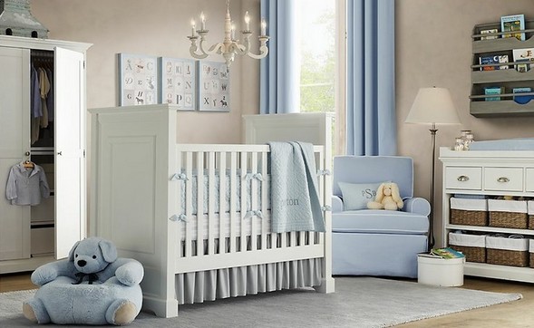 Boy room ideas blue