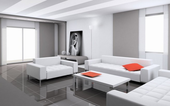 Living room furniture wall units
