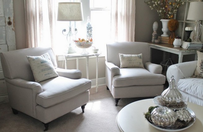 Living room chairs with ottomans