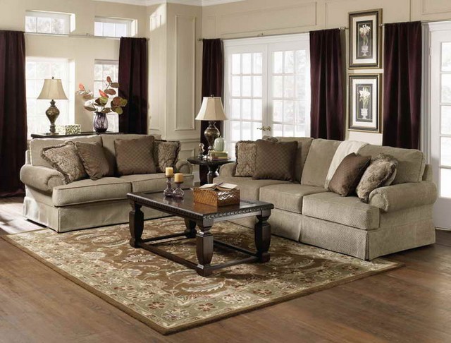 Living room furniture sets with tables