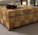Storage chest end table