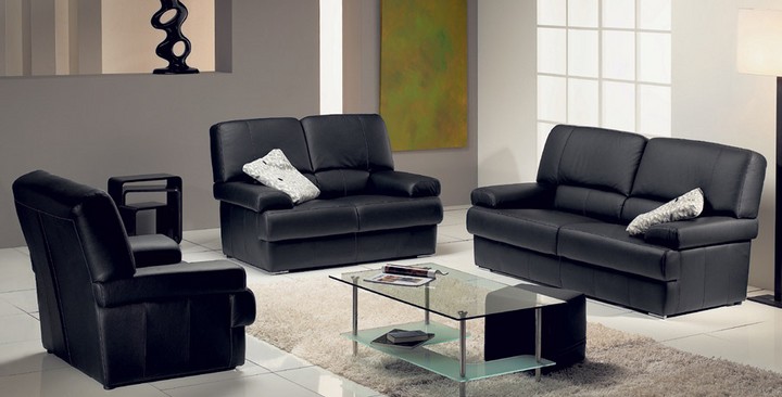 Furniture placement for living room with fireplace