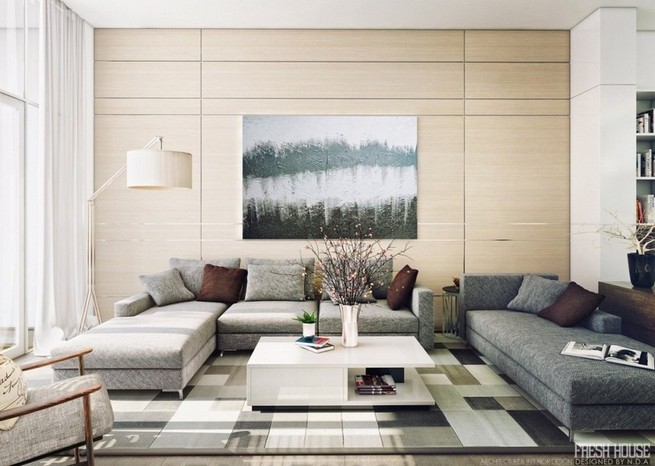 White coffee table designs