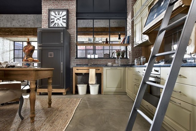 Kitchen rugs retro