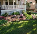 Front Yard Flower Beds Scape Design Ideas