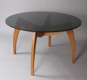 Round glass top dining table designs