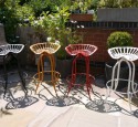 Industrial bar stool vintage