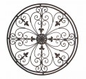Round Tuscand Metall Wall Art