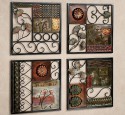 Metal Wall Art Dus Dawn Set
