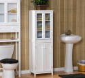 Bathroom storage cabinets floor