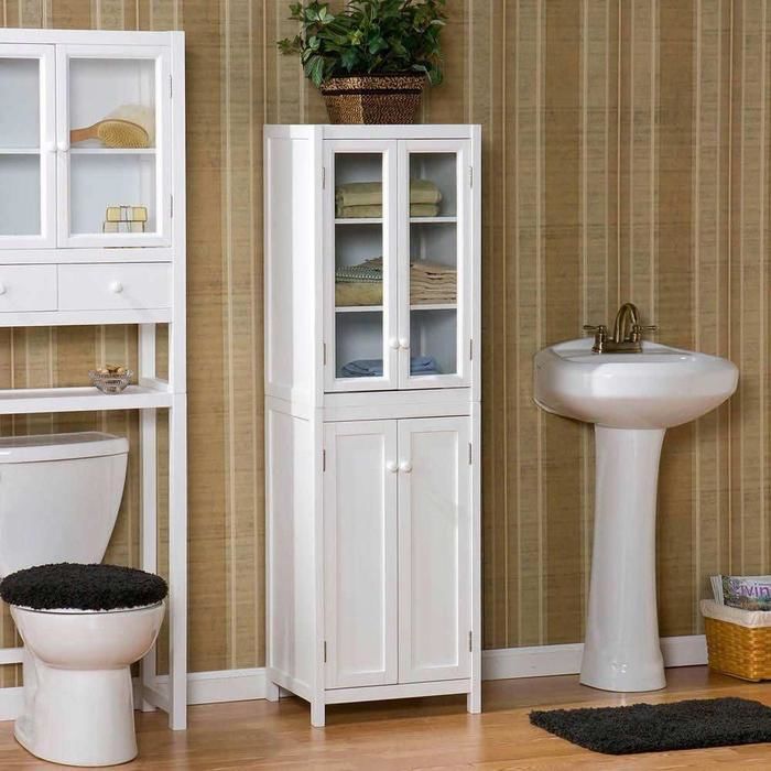 Choosing new bath storage cabinets and vanities