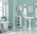 Bathroom lighting wall