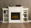 White Electric Fireplace Tv Stand Antique