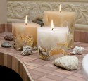 Bathroom lighting shells
