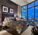 Bedroom ideas purple and brown
