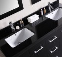 Modern bathroom vanity double sink