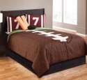 Twin headboard dark wood