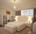 Bedroom chandeliers white