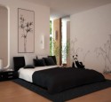 Wallpaper or paint in bedroom