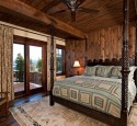Rustic dining room window treatments