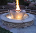 Cinder Block Fire Pit Adhesive