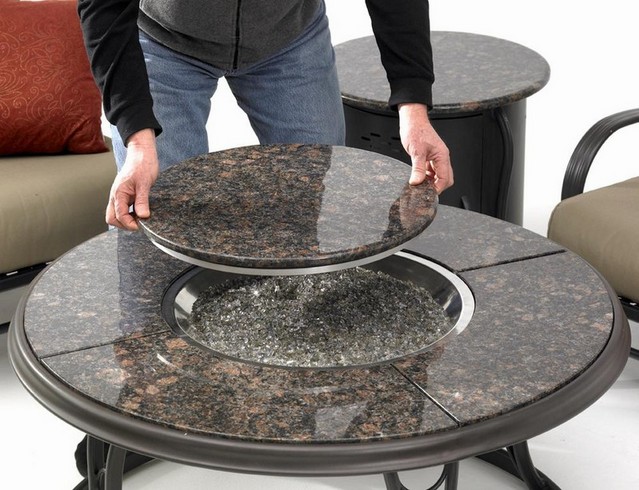 Portable Allure Tabletop Fire Pit