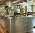 Rustic metal kitchen cabinets