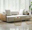 Apartment size sofa modern