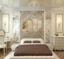 Bedroom Design In Classic Style Gentle White