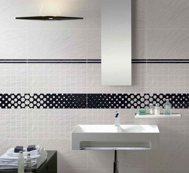Subway tile bathroom wall designs