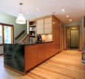 Quarter sawn cherry kitchen cabinets