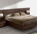 Platform bed end tables