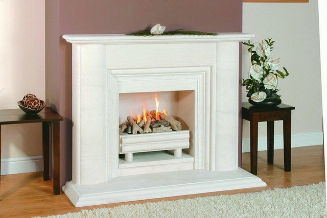 Marble And Limestone Surrounds Electric Fires