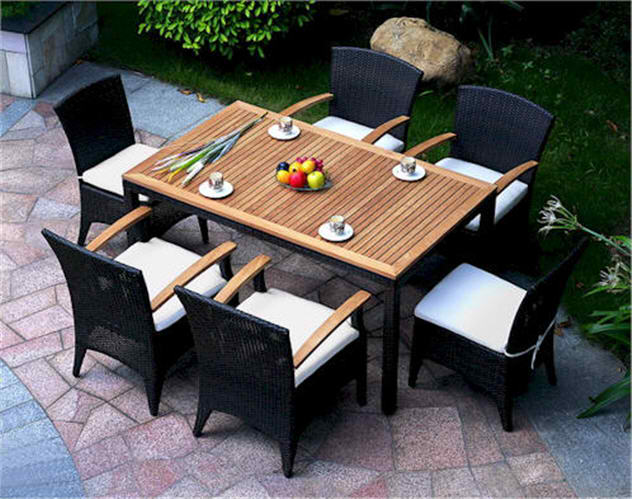 Patio chairs for table