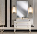 Floating bathroom vanity with drawers