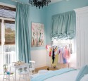 Girl bedroom ideas with brown furniture